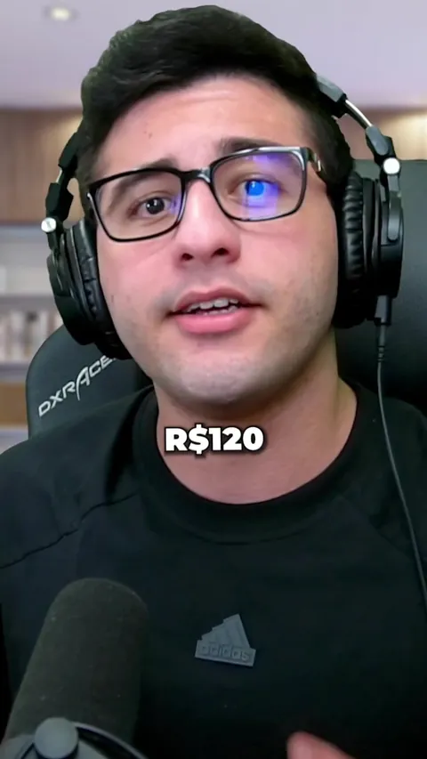 Capa do vídeo: Leonardo de fone, com a legenda R$120 na tela.